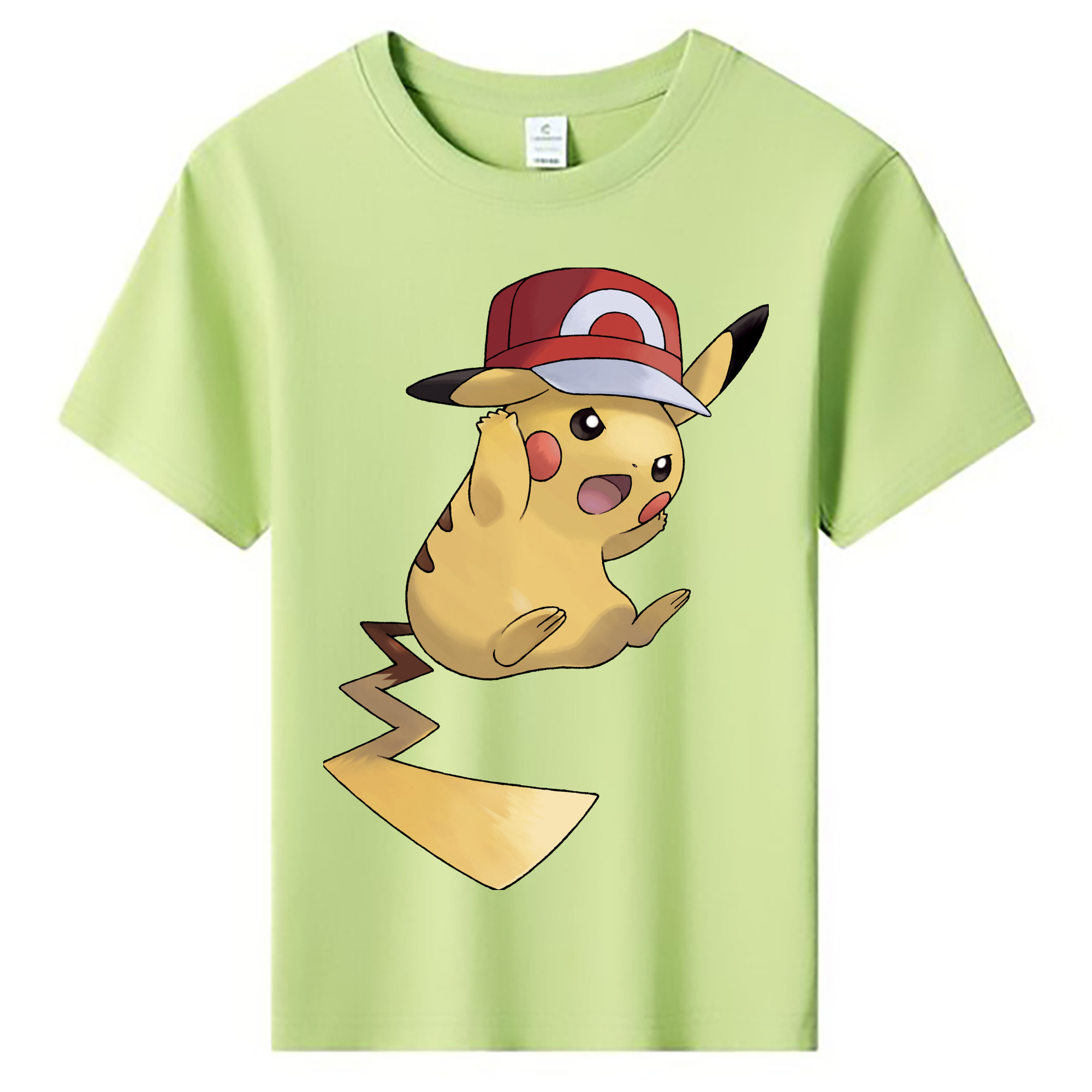 （画像用） ポケットモンスター Pokémon 綿100％キッズTシャツ（フロントプリント）